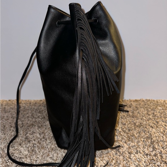 Victoria's Secret Fringe Drawstring Backpack - Picture 4 of 8